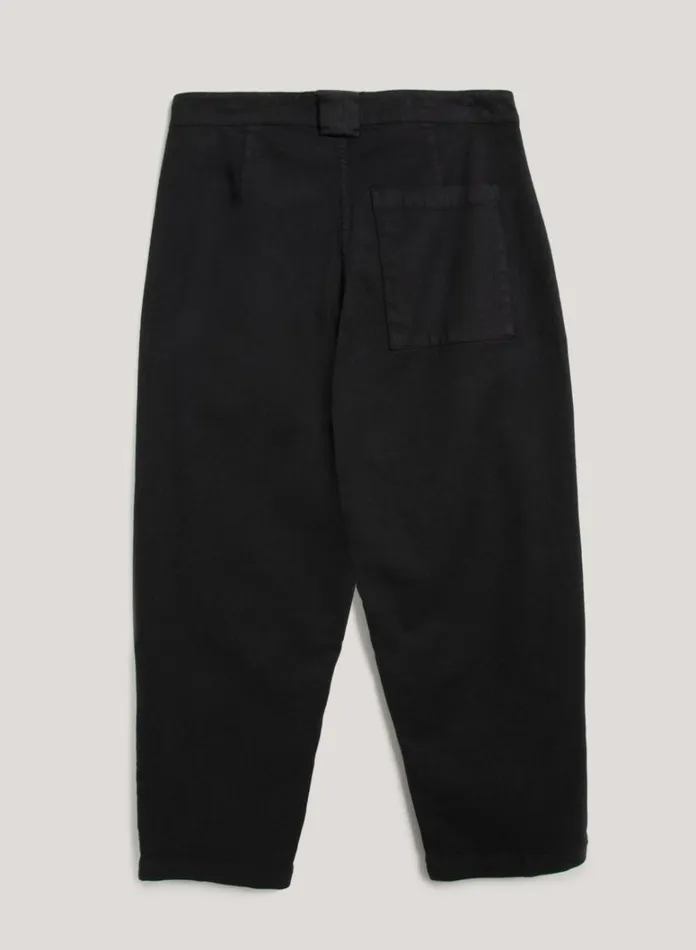 Mens Trousers YMC Babe Ruth Baseball Trouser Black
