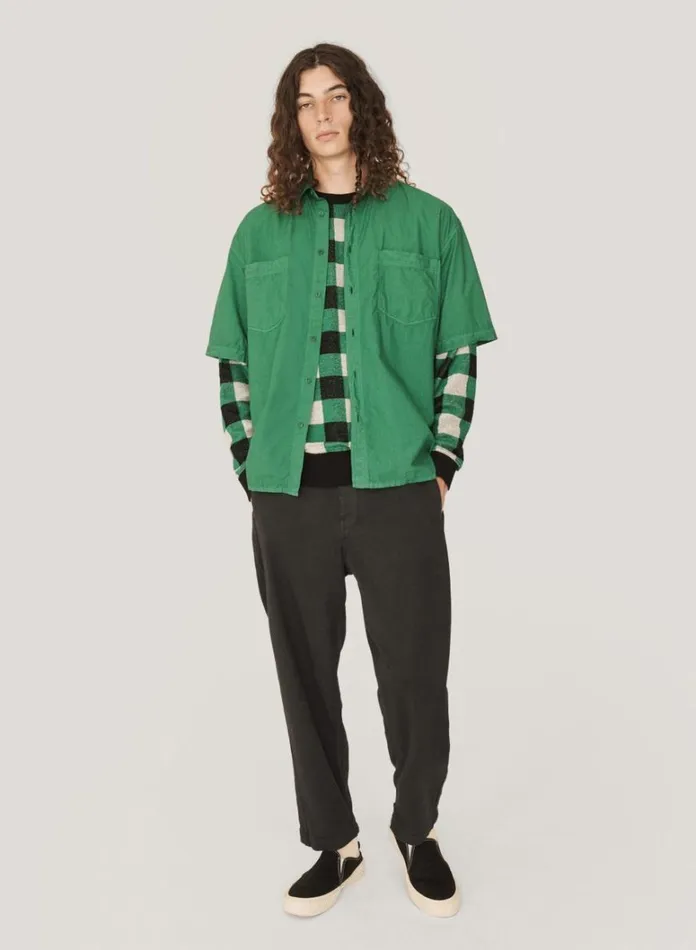 Mens Trousers YMC Babe Ruth Baseball Trouser Black