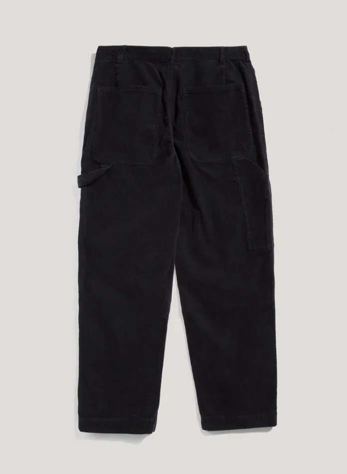 Mens Trousers YMC Painter Corduroy Trouser Black