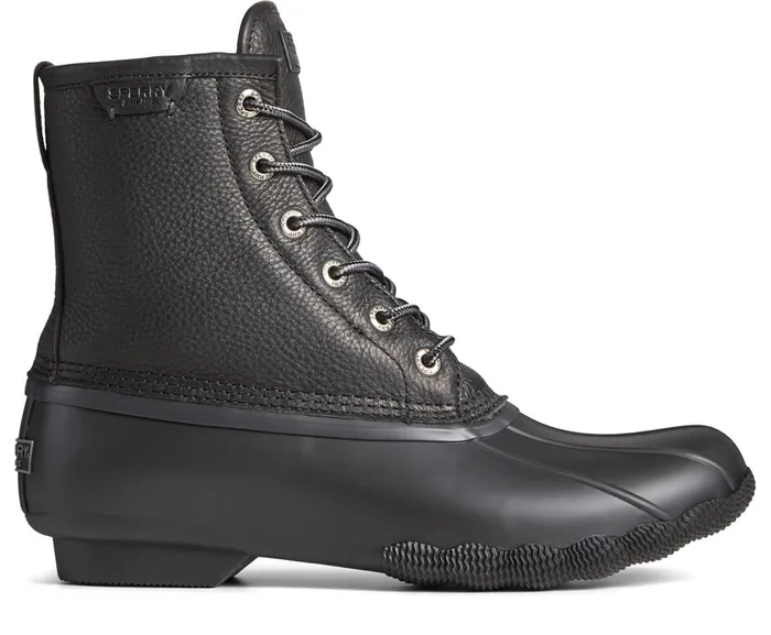Men Saltwater Duck Boot BlackBlack Sperry Boots