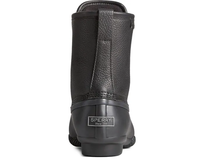 Men Saltwater Duck Boot BlackBlack Sperry Boots Men Saltwater Duck Boot BlackBlack Sperry Boots