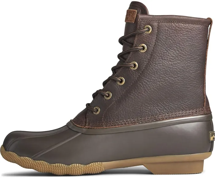 Men Saltwater Duck Boot BrownCoffee Sperry Boots Men Saltwater Duck Boot BrownCoffee Sperry Boots