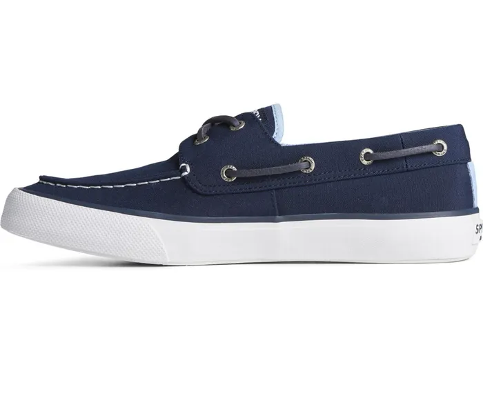 Men SeaCycled Bahama II Canvas Sneaker Navy Sperry Sneakers Men SeaCycled Bahama II Canvas Sneaker Navy Sperry Sneakers