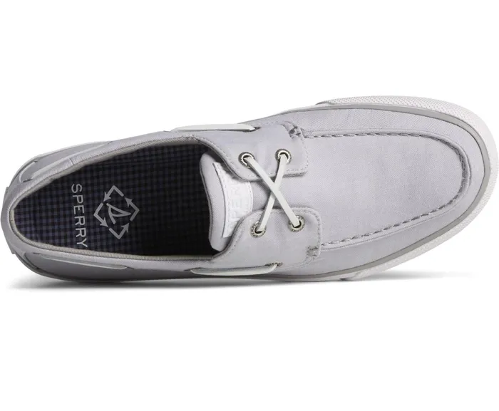 Men SeaCycled Bahama II Twill Sneaker Grey Sperry Sneakers Men SeaCycled Bahama II Twill Sneaker Grey Sperry Sneakers