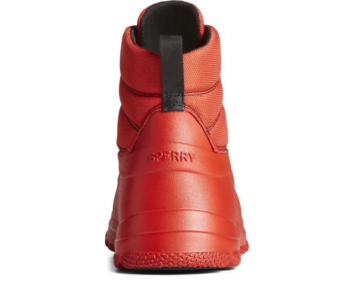 Men SeaCycled Duck Float Zip Up Boot Red Sperry Boots