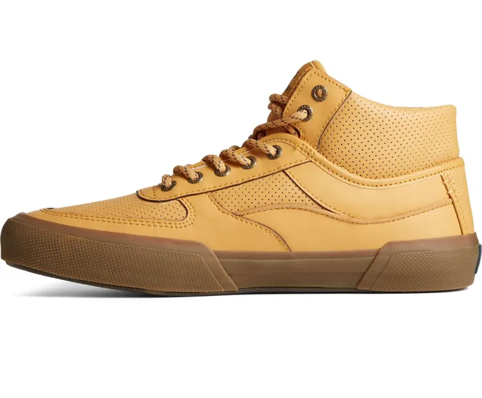 Men SeaCycled Soletide Mid Sneaker Honey Sperry Sneakers Men SeaCycled Soletide Mid Sneaker Honey Sperry Sneakers