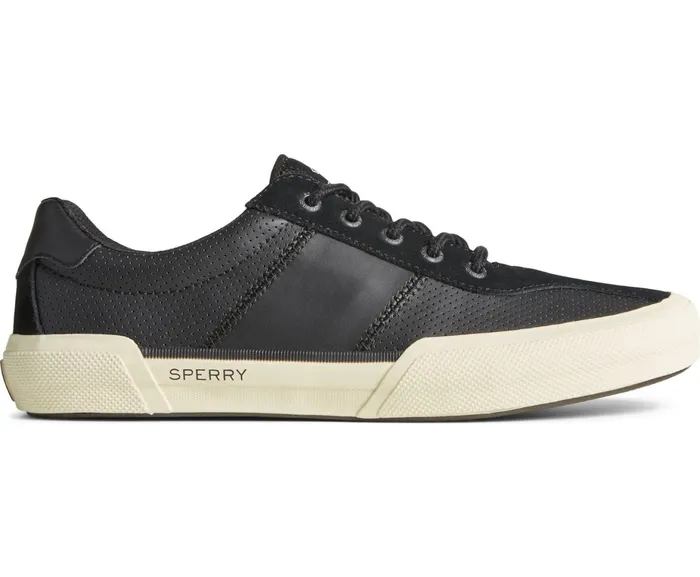 Men SeaCycled Soletide Racy Sneaker Black Sperry Sneakers