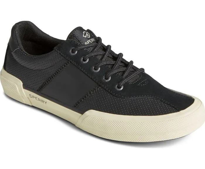 Men SeaCycled Soletide Racy Sneaker Black Sperry Sneakers Men SeaCycled Soletide Racy Sneaker Black Sperry Sneakers
