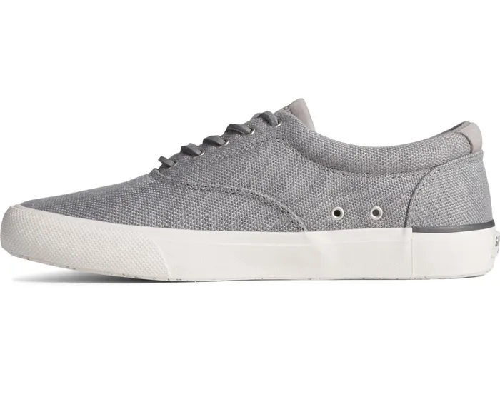 Men SeaCycled Striper II CVO Baja Sneaker Grey Sperry Sneakers Men SeaCycled Striper II CVO Baja Sneaker Grey Sperry Sneakers