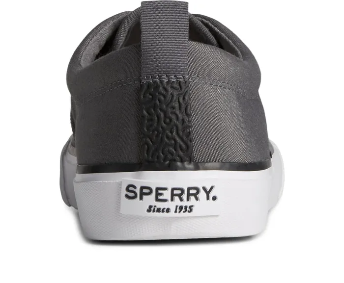 Men SeaCycled Striper II CVO Canvas Sneaker Grey Sperry Sneakers Men SeaCycled Striper II CVO Canvas Sneaker Grey Sperry Sneakers