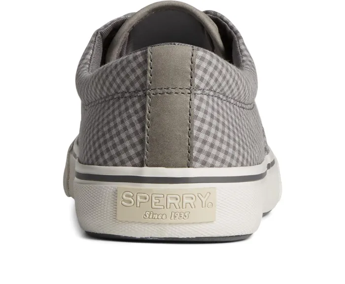 Men SeaCycled Striper II CVO Gingham Sneaker Grey Sperry Sneakers Men SeaCycled Striper II CVO Gingham Sneaker Grey Sperry Sneakers