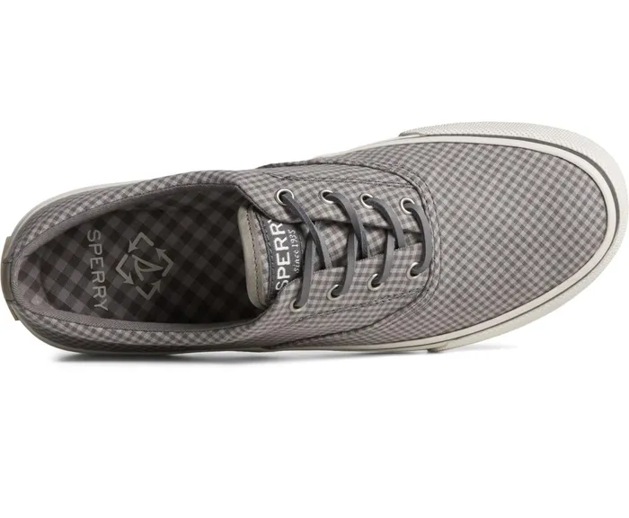 Men SeaCycled Striper II CVO Gingham Sneaker Grey Sperry Sneakers Men SeaCycled Striper II CVO Gingham Sneaker Grey Sperry Sneakers