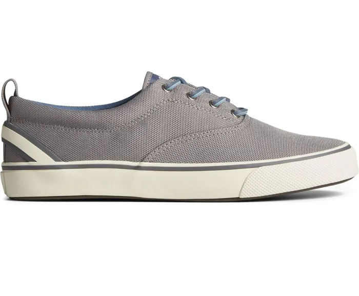 Men SeaCycled Striper II CVO Sneaker Grey Sperry Sneakers