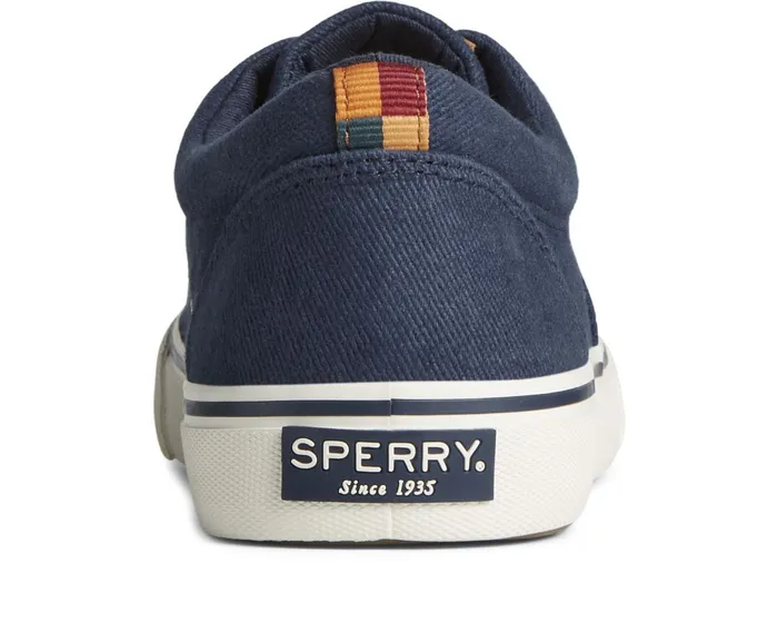 Men SeaCycled Striper II CVO Textile Sneaker Navy Sperry Sneakers Men SeaCycled Striper II CVO Textile Sneaker Navy Sperry Sneakers