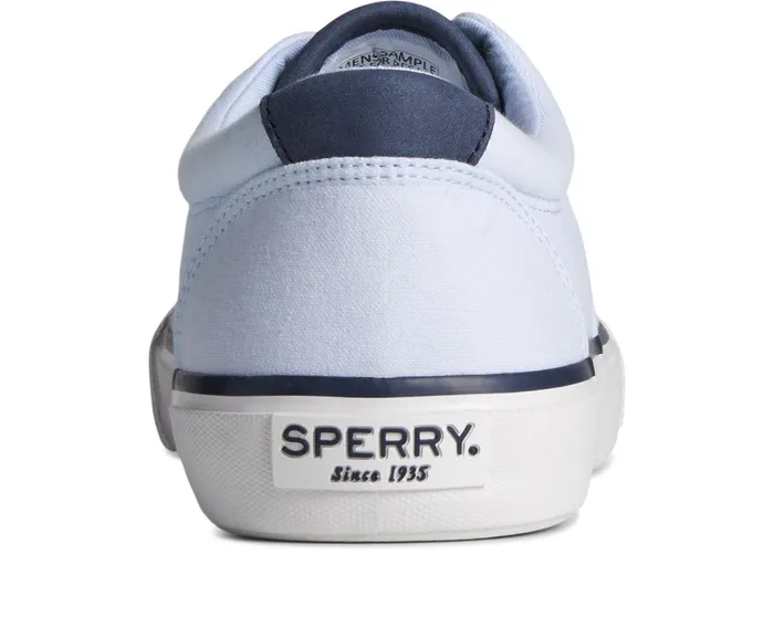 Men SeaCycled Striper II CVO Twill Sneaker Light Blue Sperry Sneakers Men SeaCycled Striper II CVO Twill Sneaker Light Blue Sperry Sneakers
