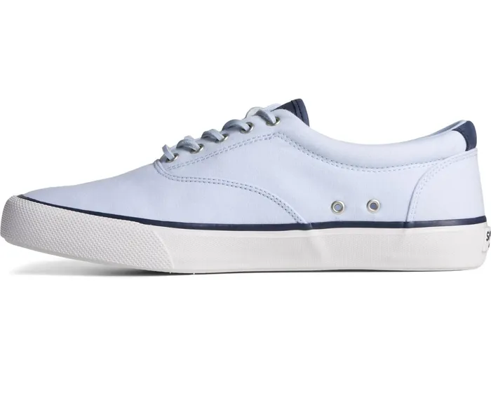 Men SeaCycled Striper II CVO Twill Sneaker Light Blue Sperry Sneakers Men SeaCycled Striper II CVO Twill Sneaker Light Blue Sperry Sneakers