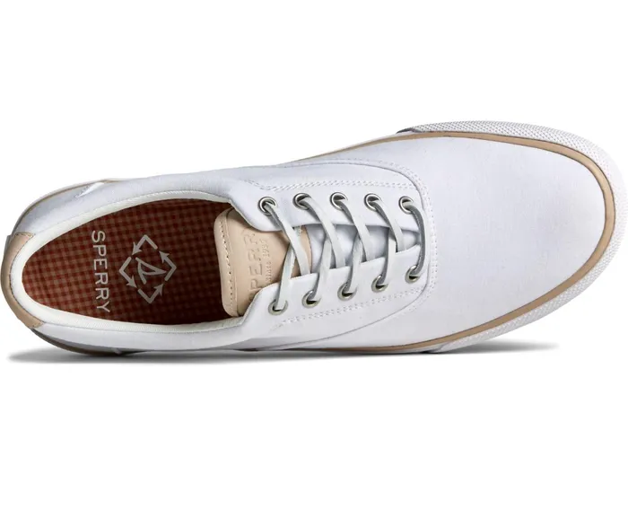 Men SeaCycled Striper II CVO Twill Sneaker White Sperry Sneakers Men SeaCycled Striper II CVO Twill Sneaker White Sperry Sneakers