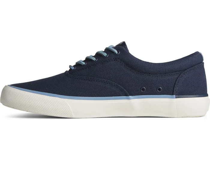 Men SeaCycled Striper II Palm Sneaker Navy Sperry Sneakers Men SeaCycled Striper II Palm Sneaker Navy Sperry Sneakers
