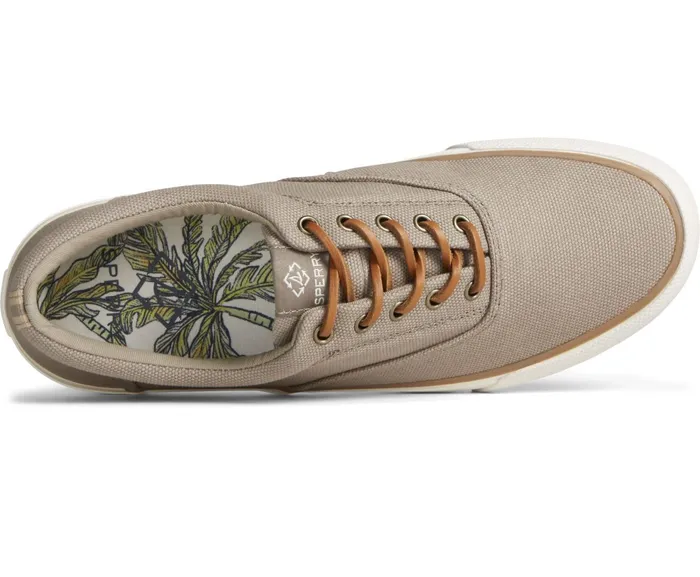 Men SeaCycled Striper II Palm Sneaker Taupe Sperry Sneakers Men SeaCycled Striper II Palm Sneaker Taupe Sperry Sneakers