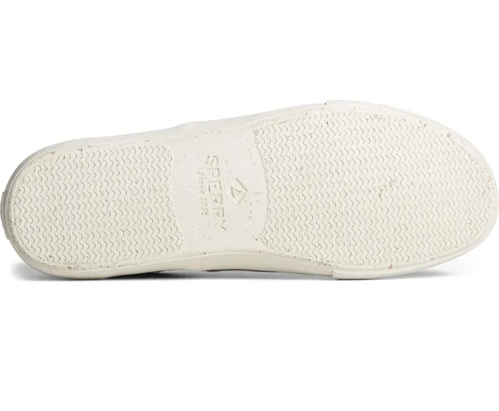 Men SeaCycled Striper II Palm Sneaker Taupe Sperry Sneakers Men SeaCycled Striper II Palm Sneaker Taupe Sperry Sneakers