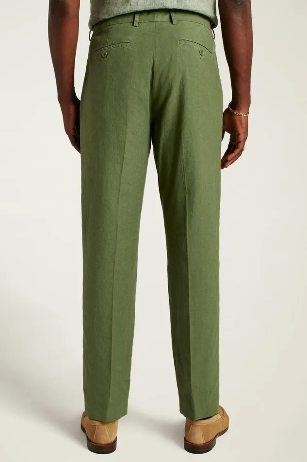 Men Seasonal Pants Bonobos Coastal Linen Pant Green Juice