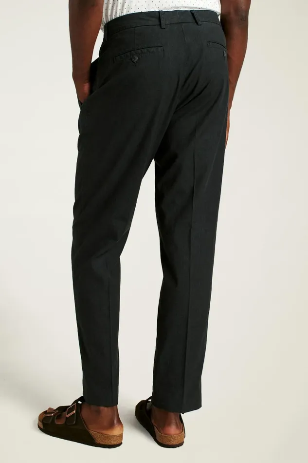 Men Seasonal Pants Bonobos Coastal Linen Pant Jet Black