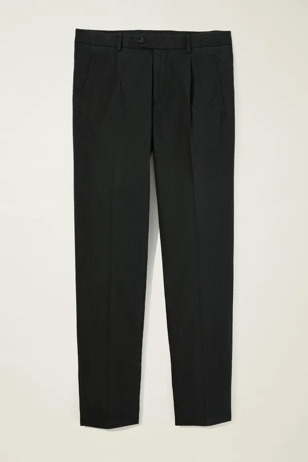 Men Seasonal Pants Bonobos Coastal Linen Pant Jet Black