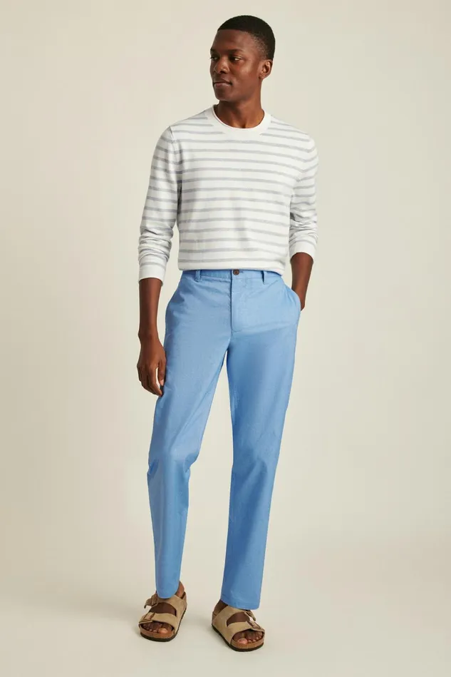 Men Seasonal Pants Bonobos Lightweight Chino Lakefront Blue