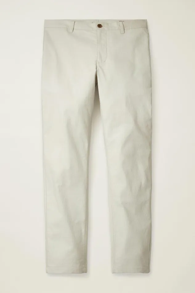 Men Seasonal Pants Bonobos Lightweight Chino Light Beige