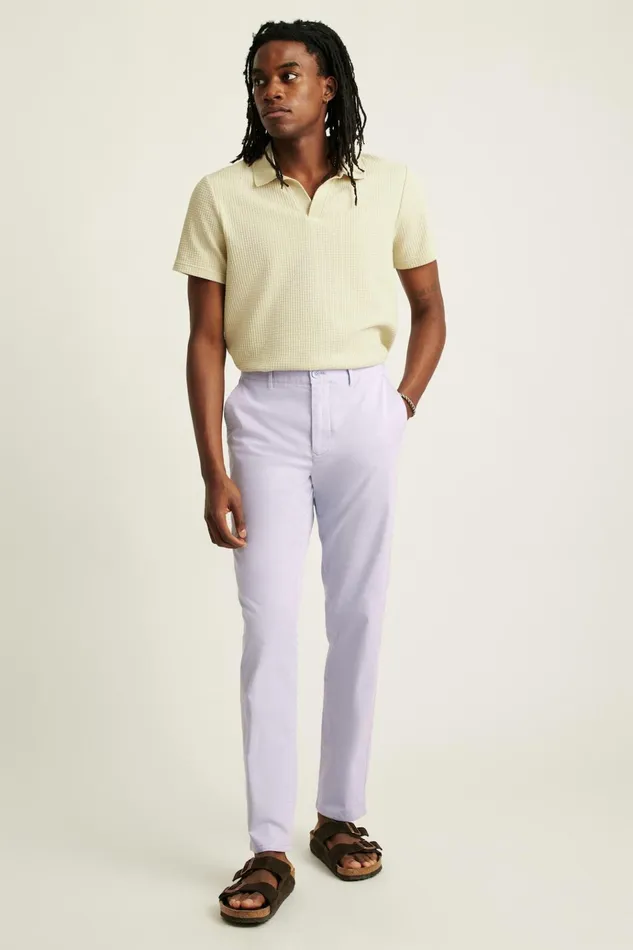 Men Seasonal Pants Bonobos Lightweight Chino Light Lavender