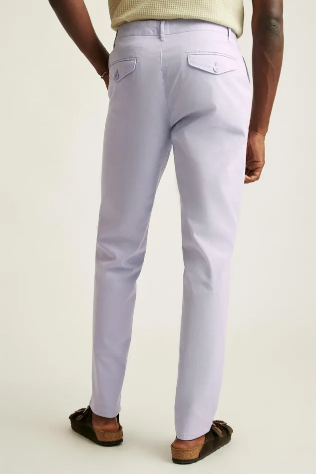 Men Seasonal Pants Bonobos Lightweight Chino Light Lavender