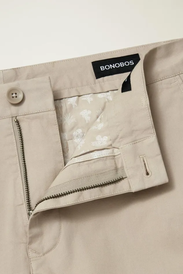 Men Seasonal Pants Bonobos Lightweight Chino Oxford Tan