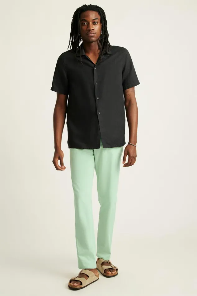 Men Seasonal Pants Bonobos Lightweight Chino Silt Green