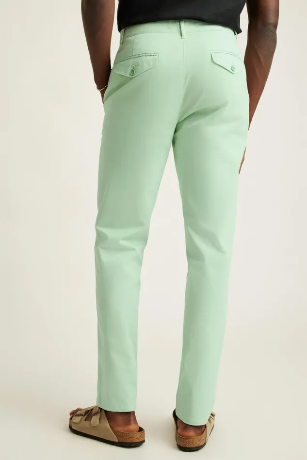 Men Seasonal Pants Bonobos Lightweight Chino Silt Green
