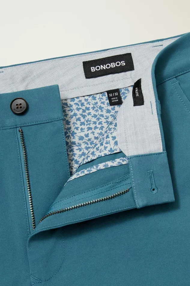 Men Seasonal Pants Bonobos The Chino 20 Pacific Blue