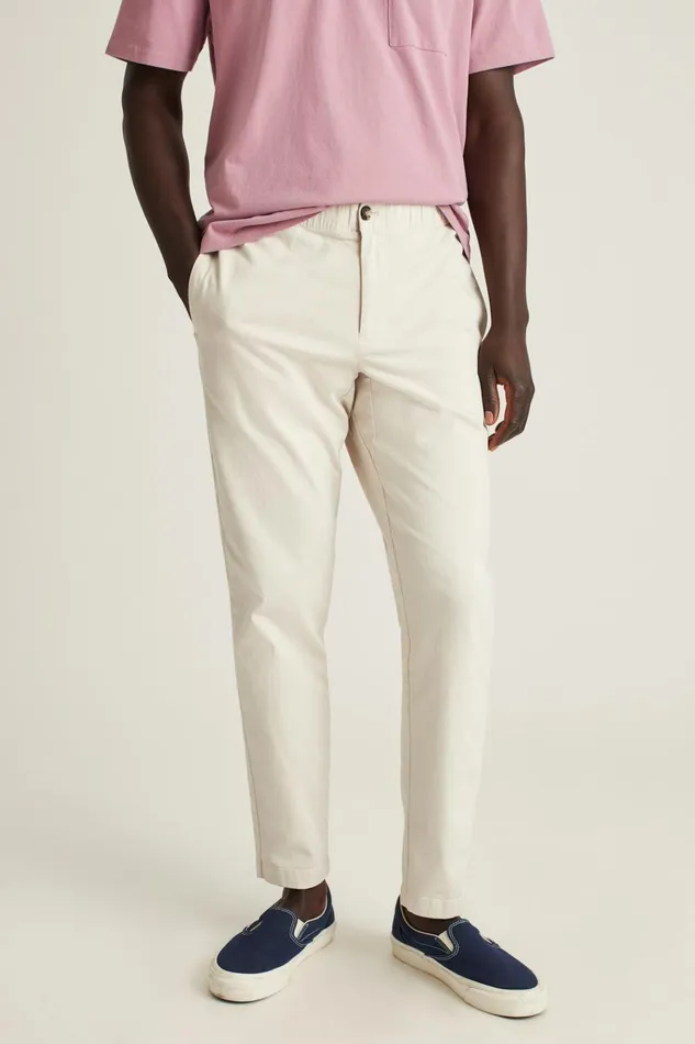 Men Seasonal Pants Bonobos The Off Duty Pant Oat Milk