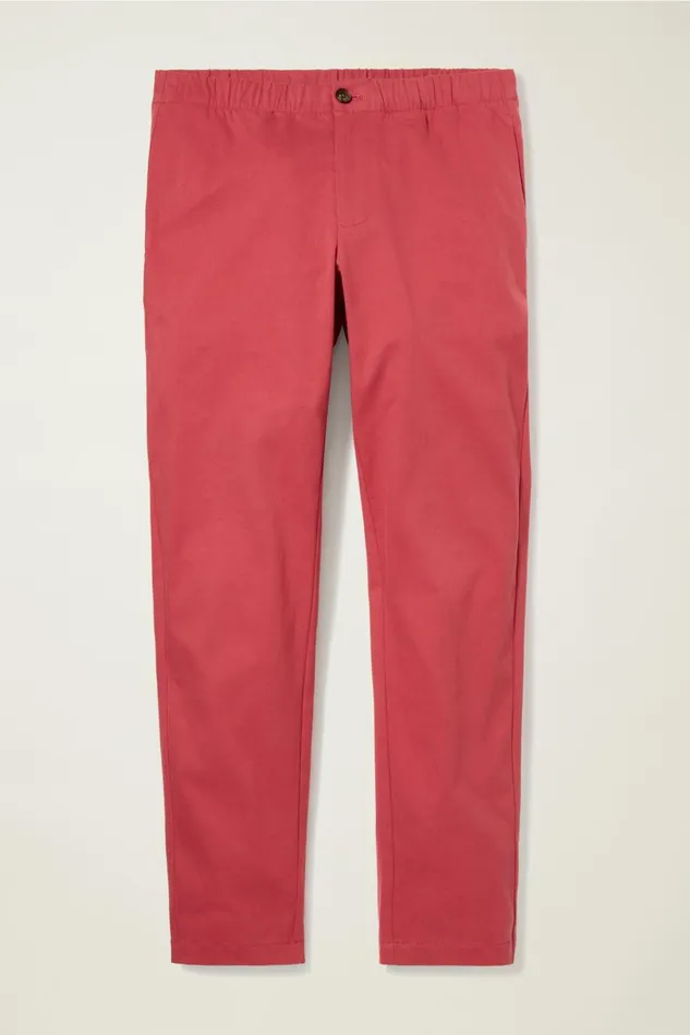 Men Seasonal Pants Bonobos The Off Duty Pant Red Currant