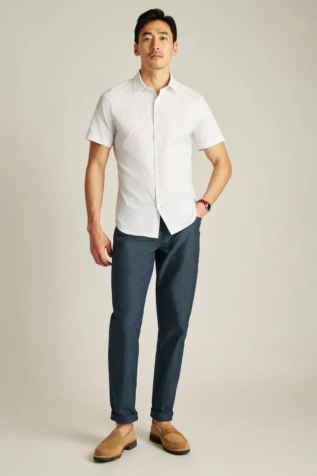 Men Short Sleeve Shirts Bonobos Tech Short Sleeve Shirt Lavender Twilight Geo Men Short Sleeve Shirts Bonobos Tech Short Sleeve Shirt Lavender Twilight Geo