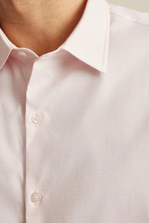 Men Short Sleeve Shirts Bonobos Tech Short Sleeve Shirt Rose Astor Geo