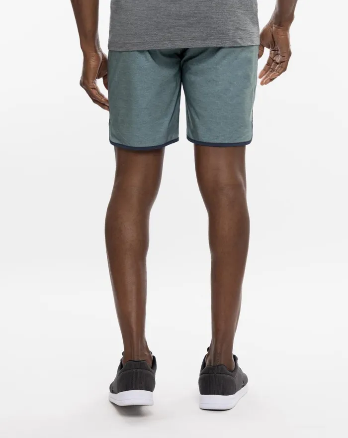 Men Shorts TravisMathew ANOTHER ROUND ACTIVE SHORT Silver Pine