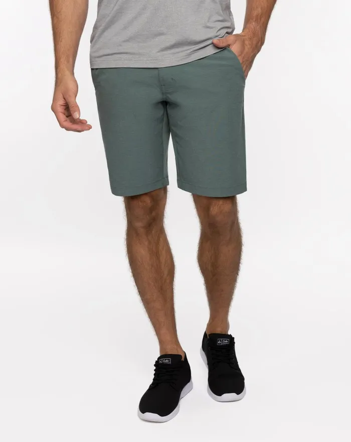 Men Shorts TravisMathew BECK SHORT Balsam Green