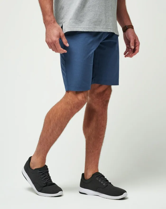 Men Shorts TravisMathew BECK SHORT Vintage Indigo