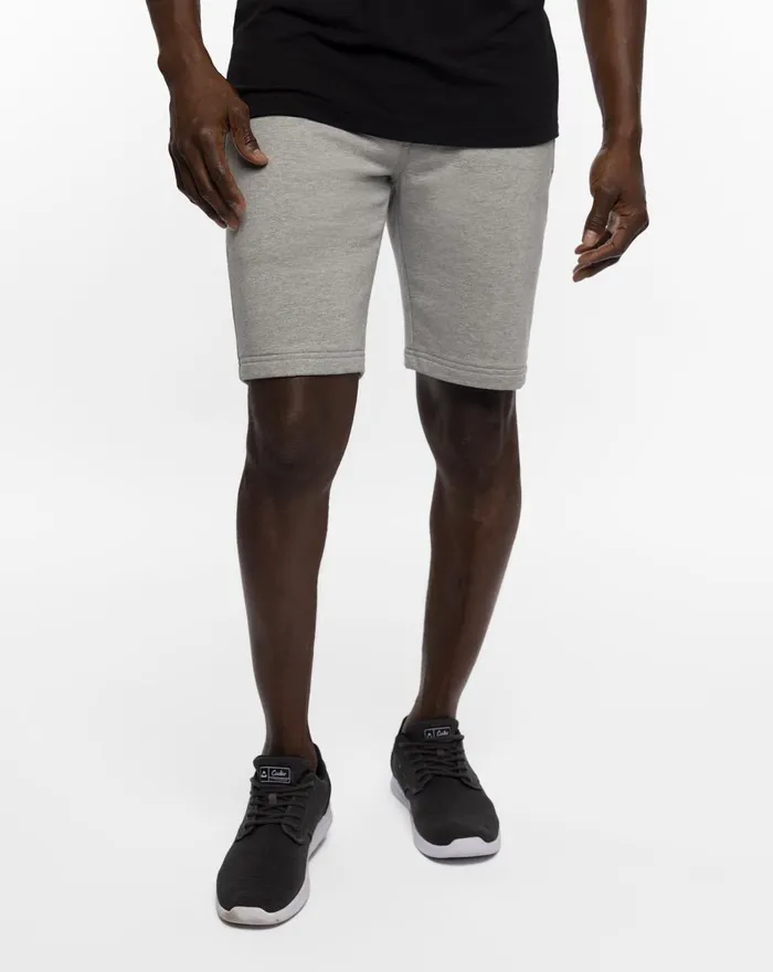 Men Shorts TravisMathew CLOUD SHORT 20 Heather Light Grey