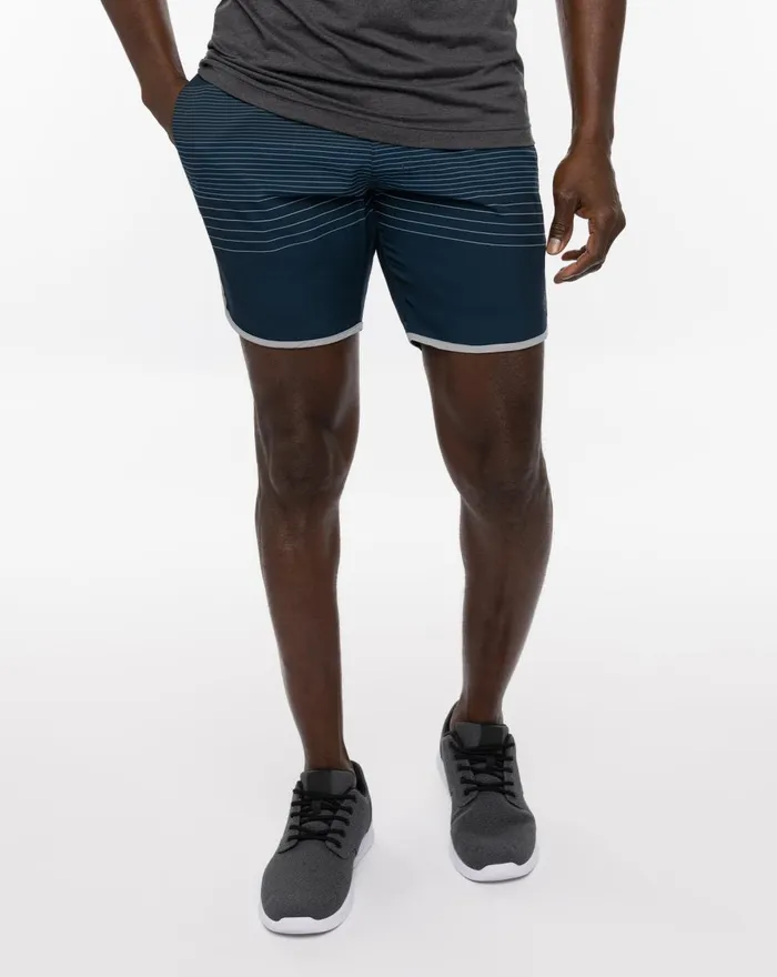 Men Shorts TravisMathew GO TIME 30 ACTIVE SHORT Blue Nights