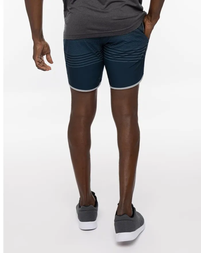 Men Shorts TravisMathew GO TIME 30 ACTIVE SHORT Blue Nights
