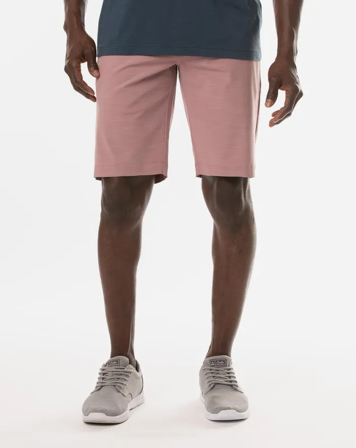 Men Shorts TravisMathew ON A BOAT SHORT Heather Ruby Red