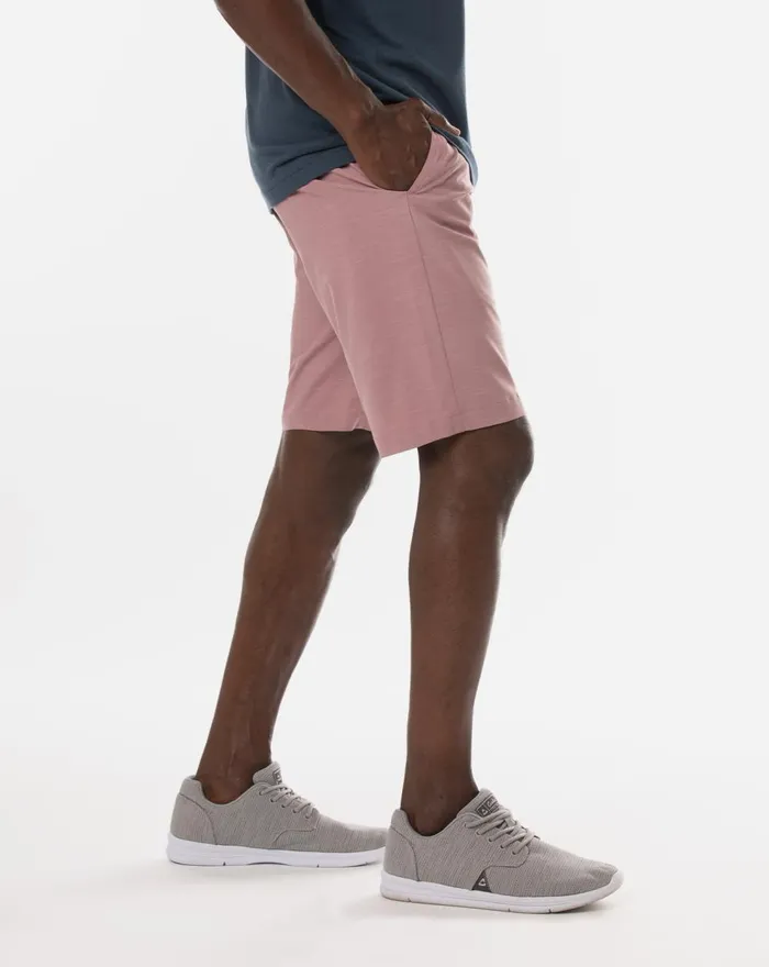 Men Shorts TravisMathew ON A BOAT SHORT Heather Ruby Red