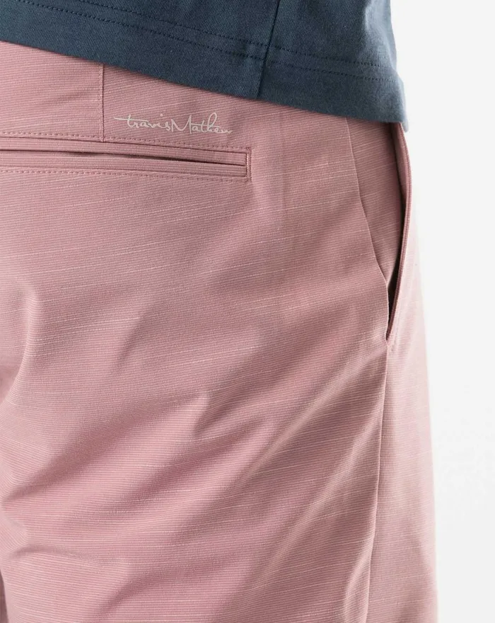 Men Shorts TravisMathew ON A BOAT SHORT Heather Ruby Red