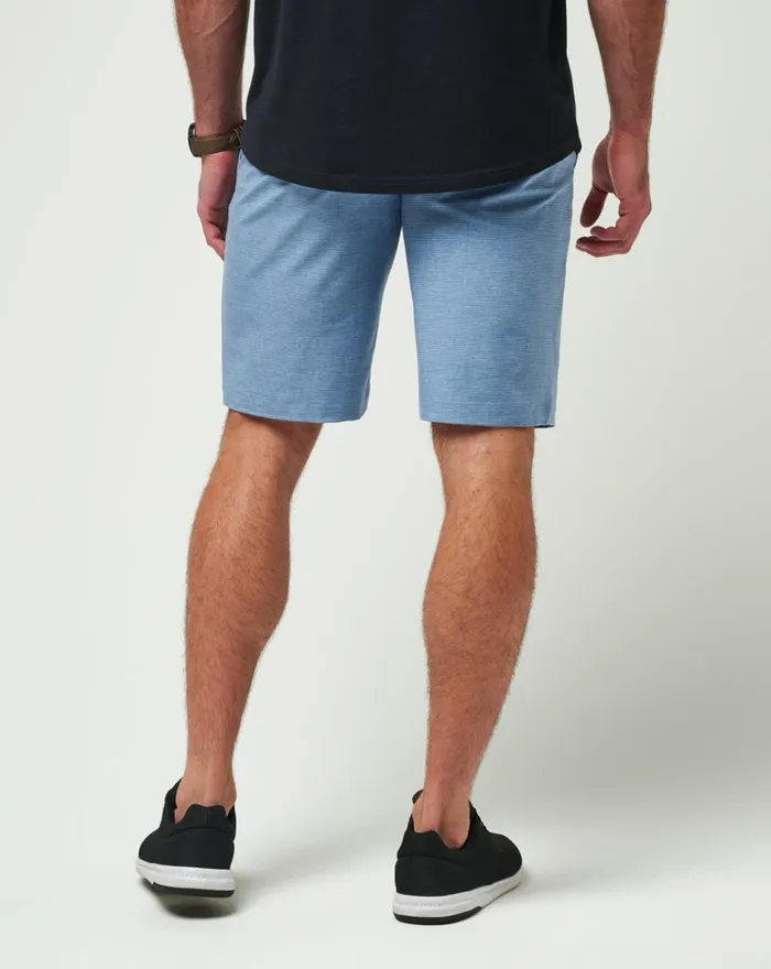 Men Shorts TravisMathew SAND HARBOR SHORT Heather Blue