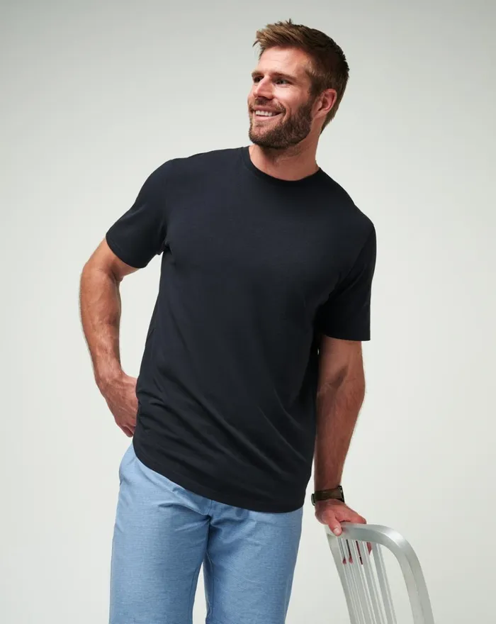 Men Shorts TravisMathew SAND HARBOR SHORT Heather Blue